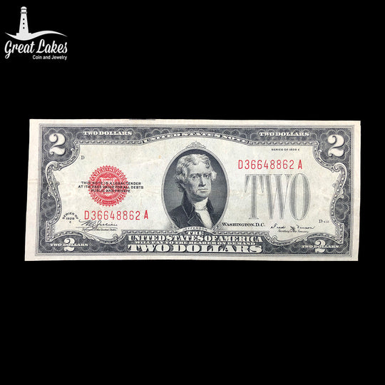 1928-E $2 Legal Tender (VF)