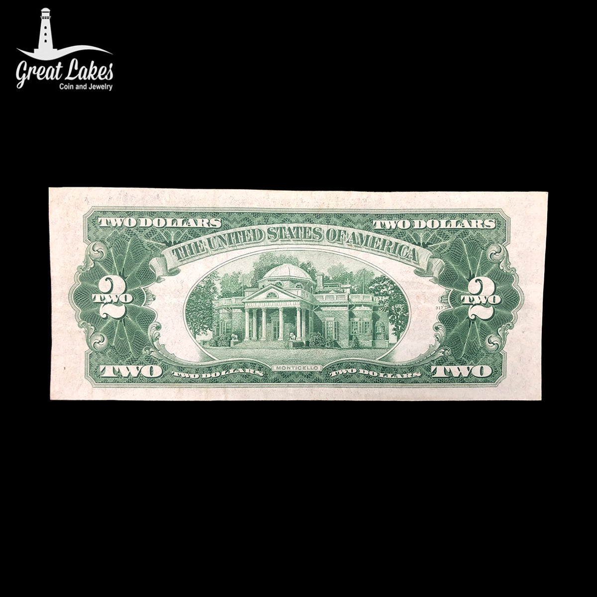 1928-E $2 Legal Tender (VF)
