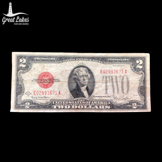 1928-G $2 Legal Tender (F)