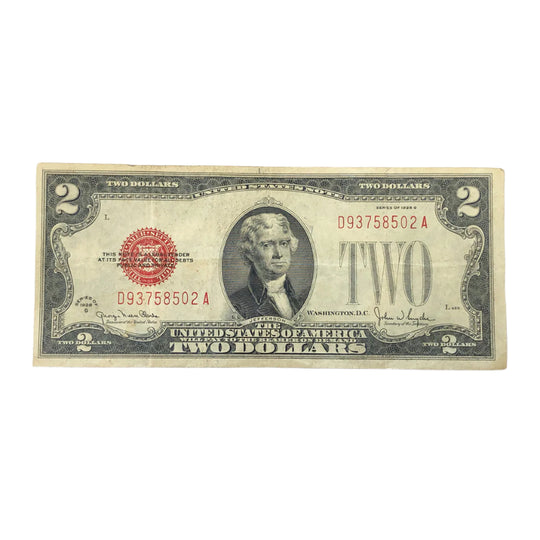 1928-G $2 Legal Tender (VF)