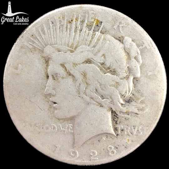 1928 Peace Silver Dollar (VG)