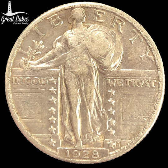 1928 Standing Liberty Quarter (VF)