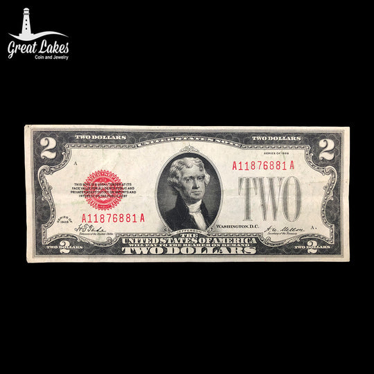 1928 $2 Legal Tender (VF)