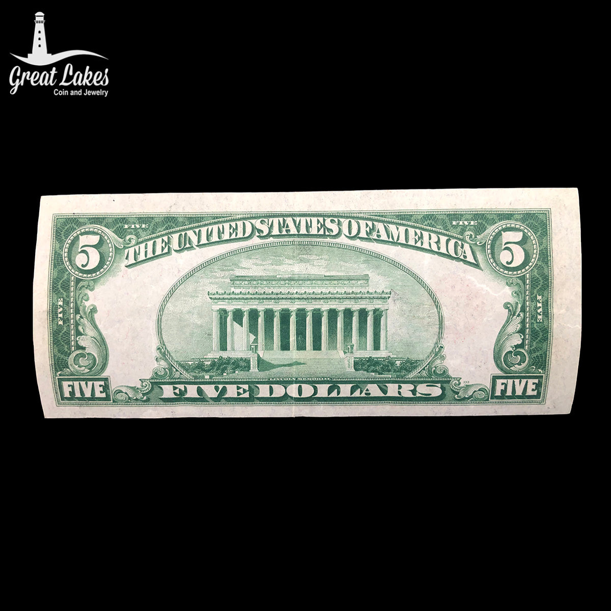 1928 $5 Legal Tender (XF)