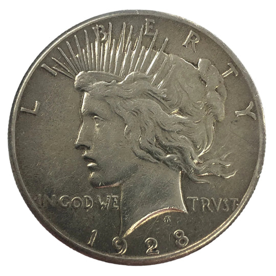 1928 Peace Silver Dollar (XF Details)