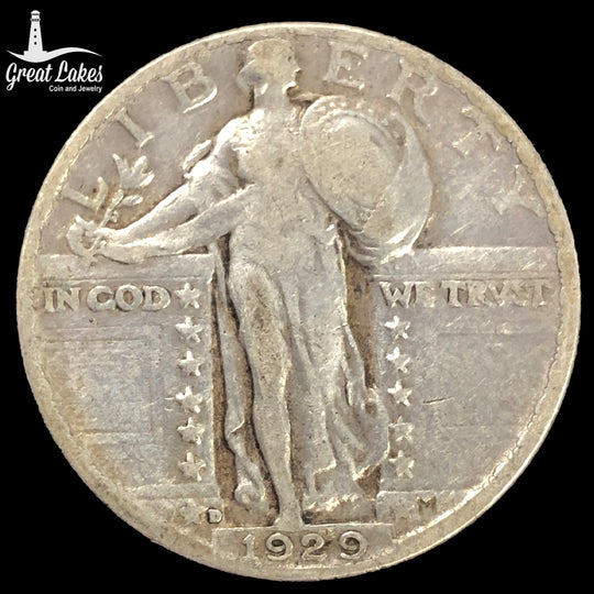 1929-D Standing Liberty Quarter (VF)