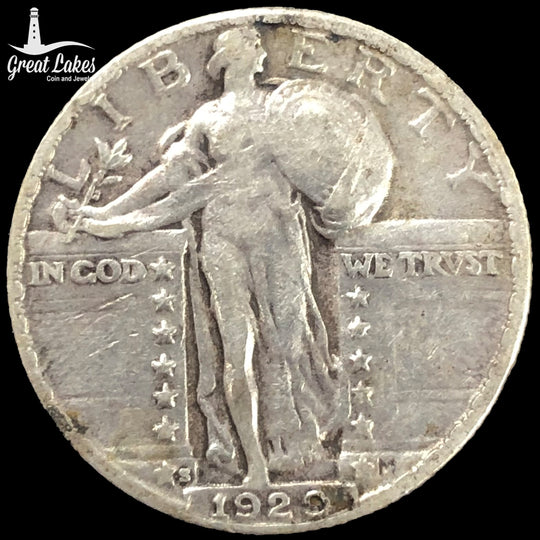 1929-S Standing Liberty Quarter (VF)