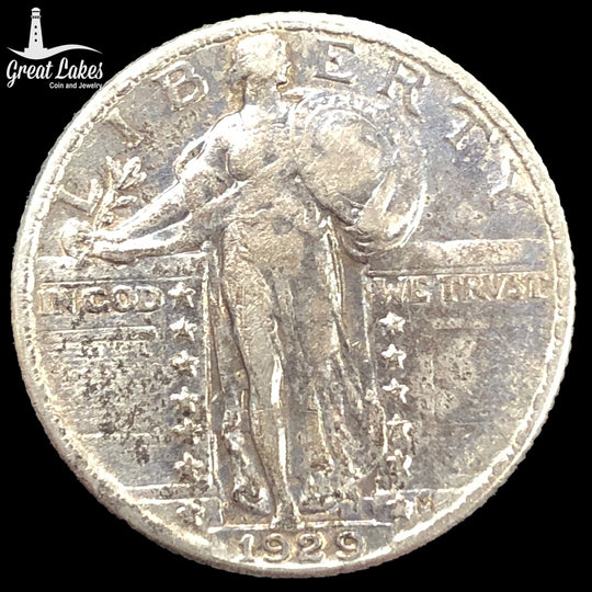 1929 Standing Liberty Quarter (VF)
