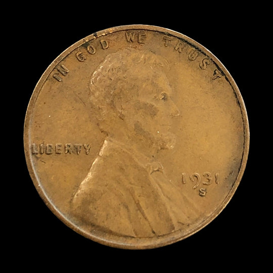 1931-S Lincoln Cent (VF)