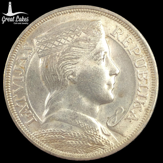 1931 Latvia 5 Lati