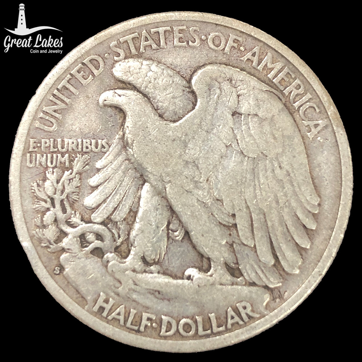 1933-S Walking Liberty Half Dollar (VF)