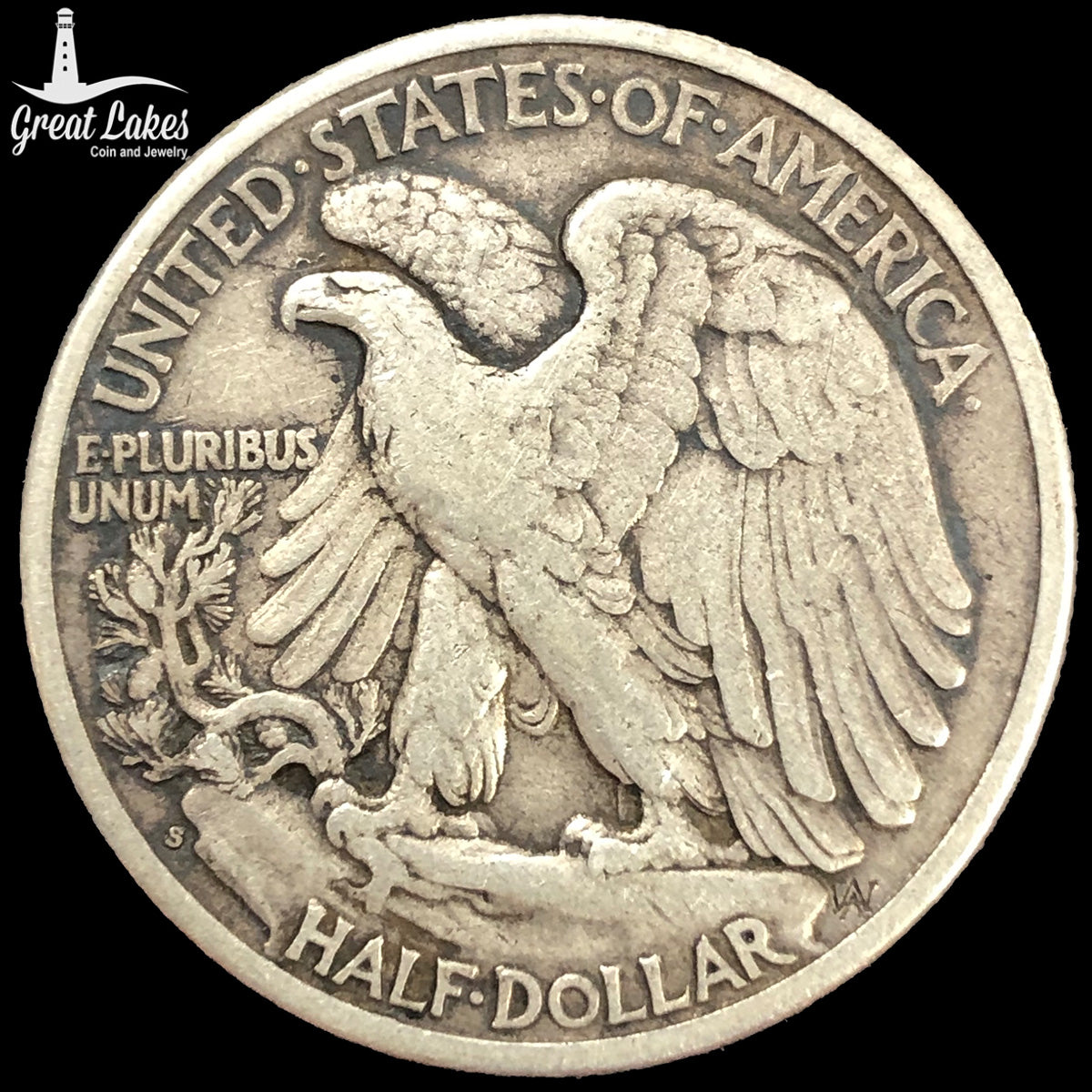 1933-S Walking Liberty Half Dollar (XF)