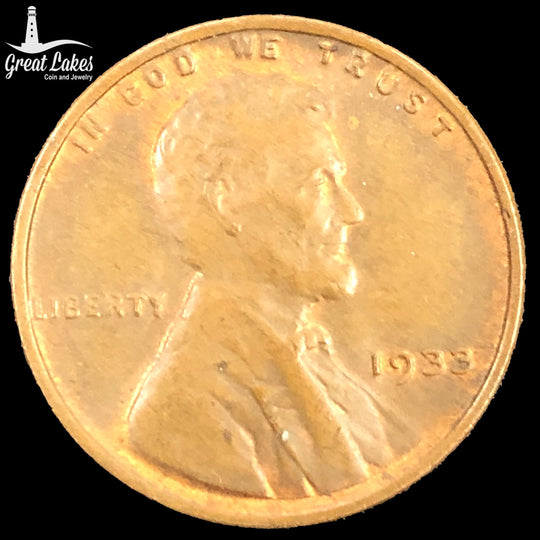 1933 Lincoln Cent (AU)