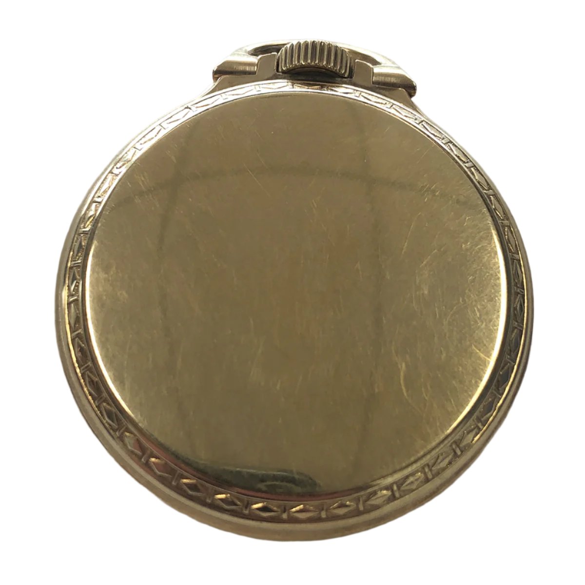 1933 Elgin B.W. Raymond Open Face 10k Gold Filled Pocket Watch