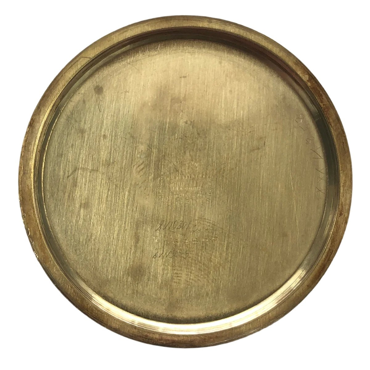 1933 Elgin B.W. Raymond Open Face 10k Gold Filled Pocket Watch