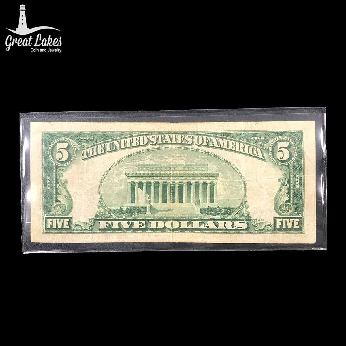 1934-A $5 Silver Certificate Star Note (VF)