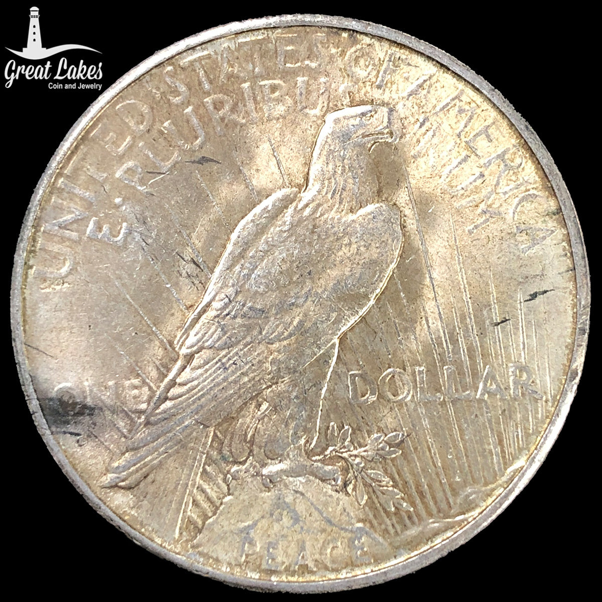 1934-D Peace Silver Dollar (BU)