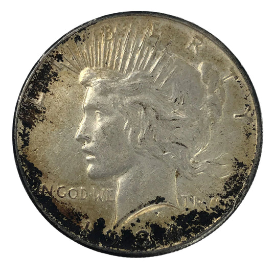 1934-S Peace Silver Dollar (XF Details)