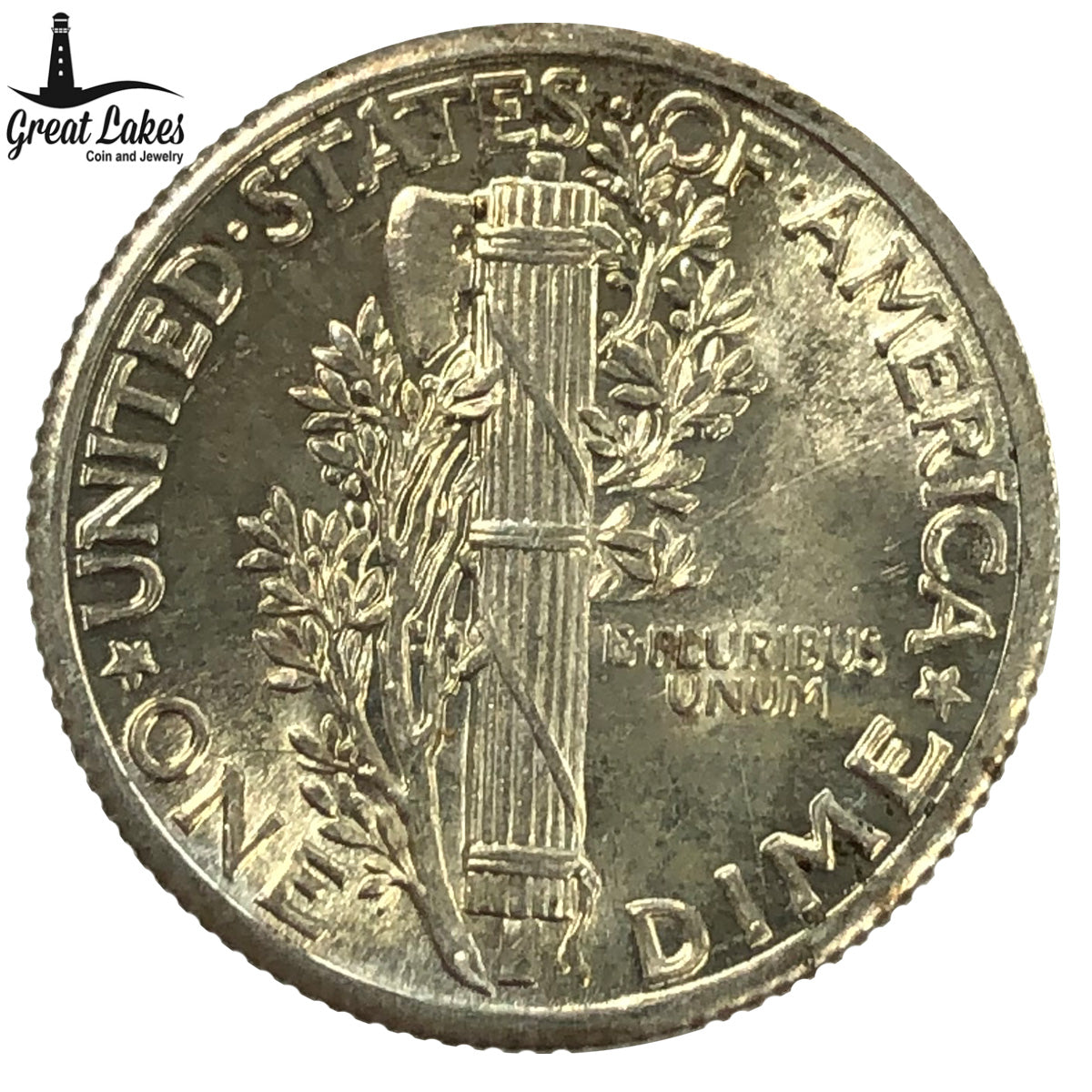 1934 Mercury Head Dime (AU)
