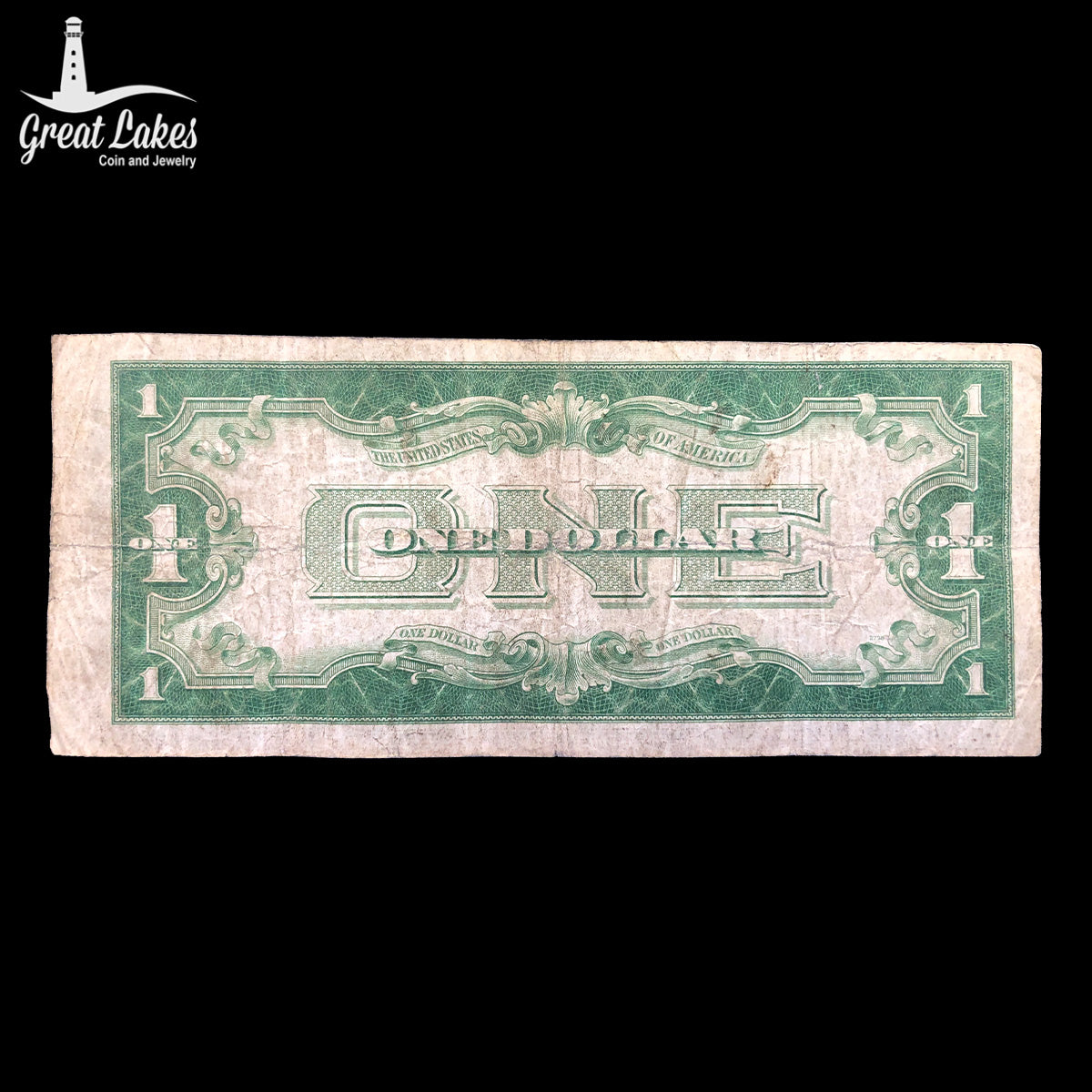 1934 $1 Silver Certificate Funnyback (F) (Slight Edge Tear)