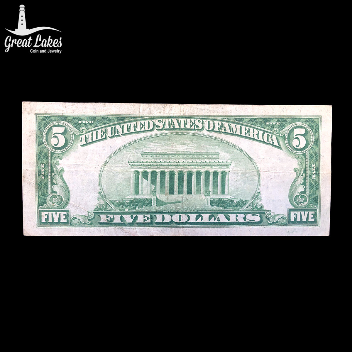 1934 $5 Silver Certificate Star Note (VF)