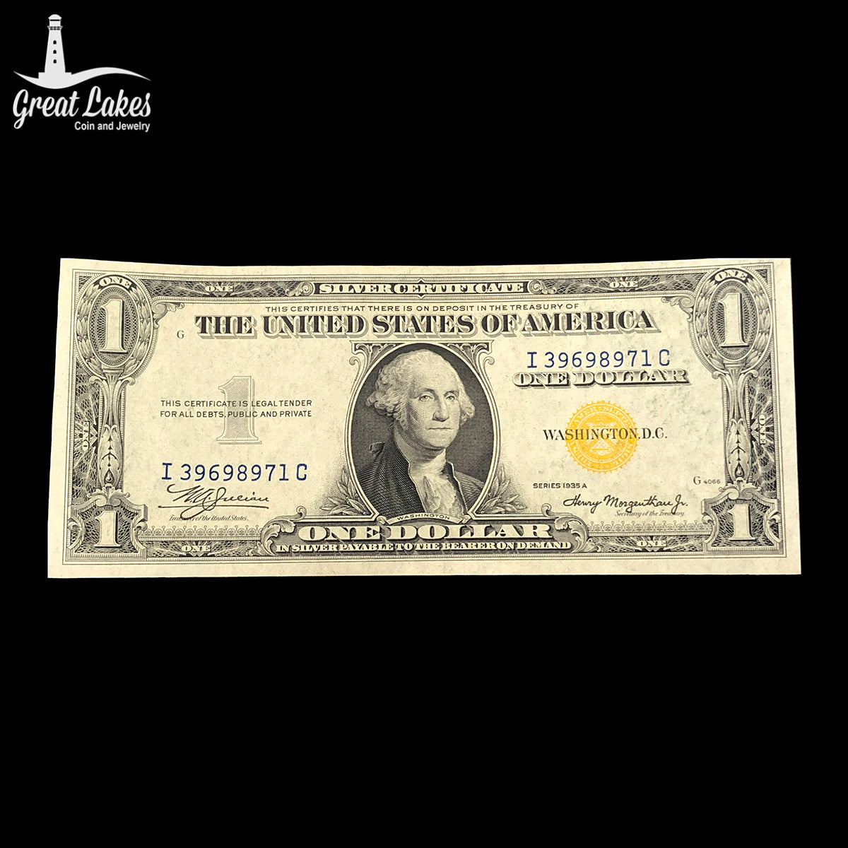 1935-A $1 North African Note (CU)