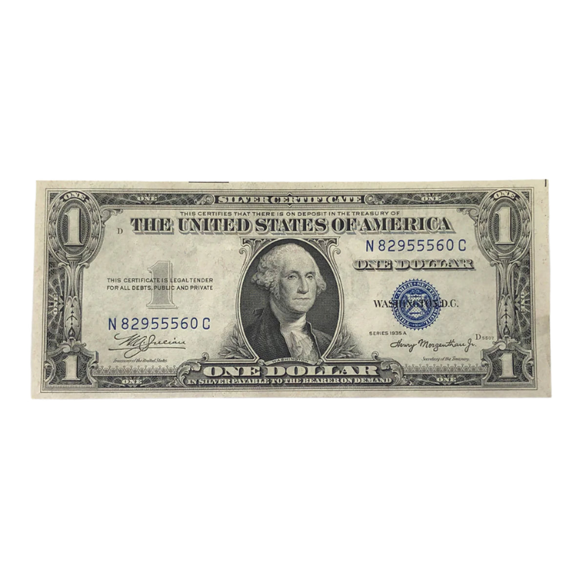 1935 A $1 Silver Certificate (CU)