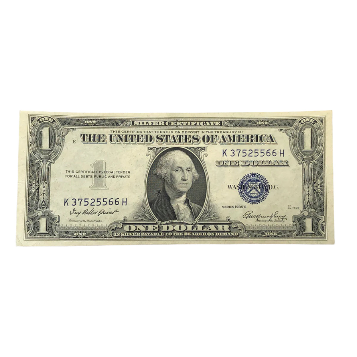 1935-E $1 Silver Certificate (CU)