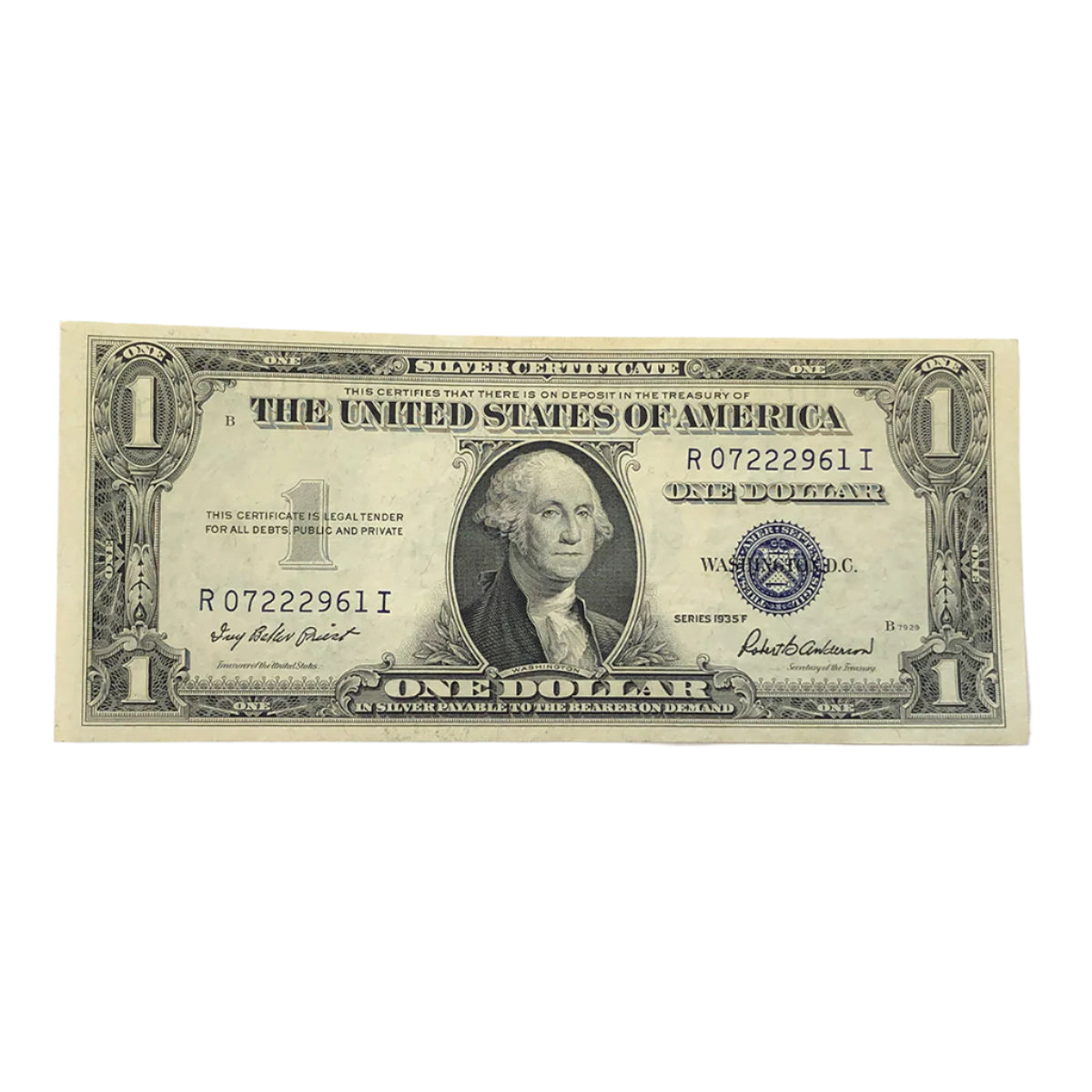 1935-F $1 Silver Certificate (CU)