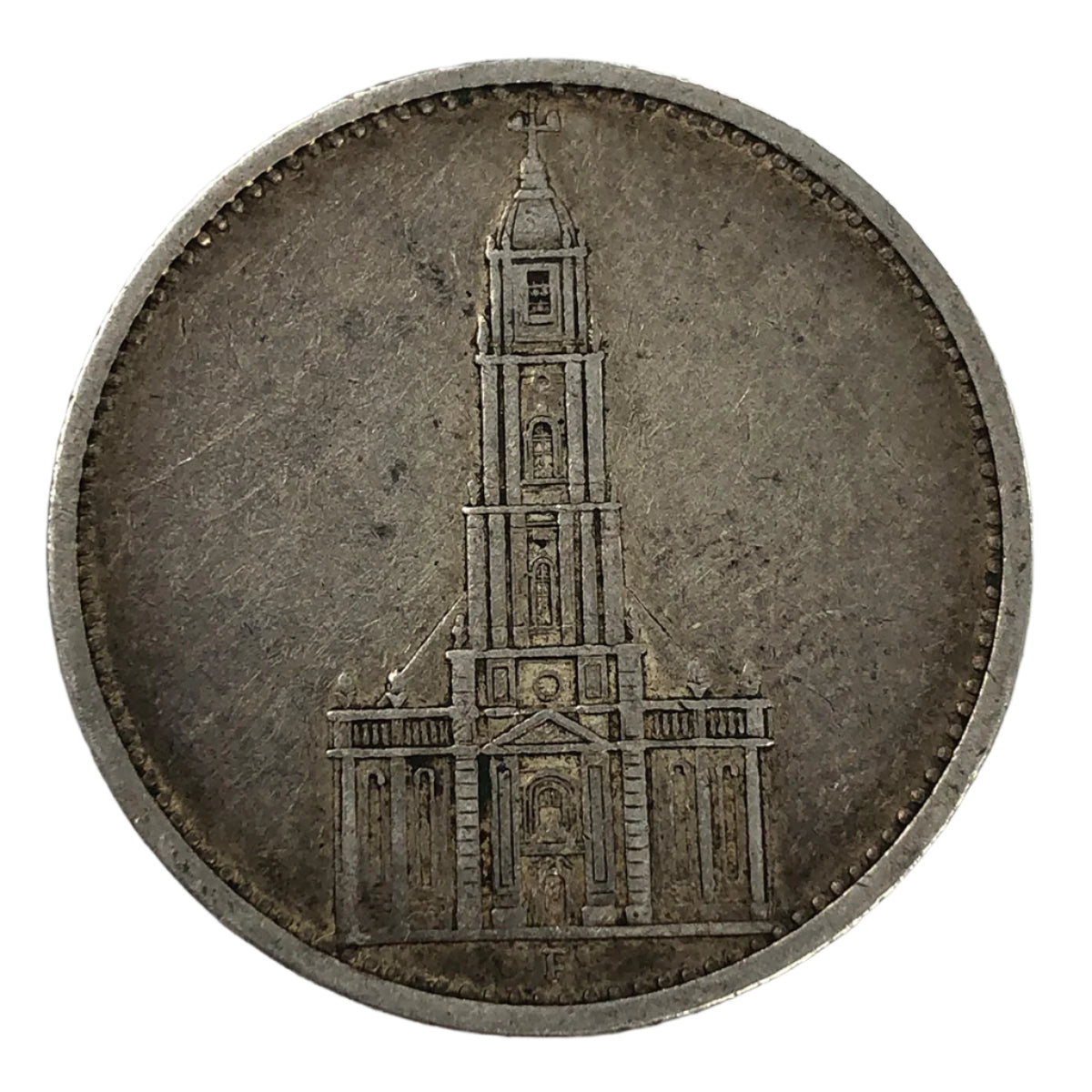 1935-F German 5 Reichsmark