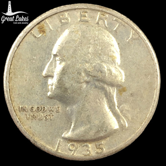 1935-S Washington Quarter (VF)