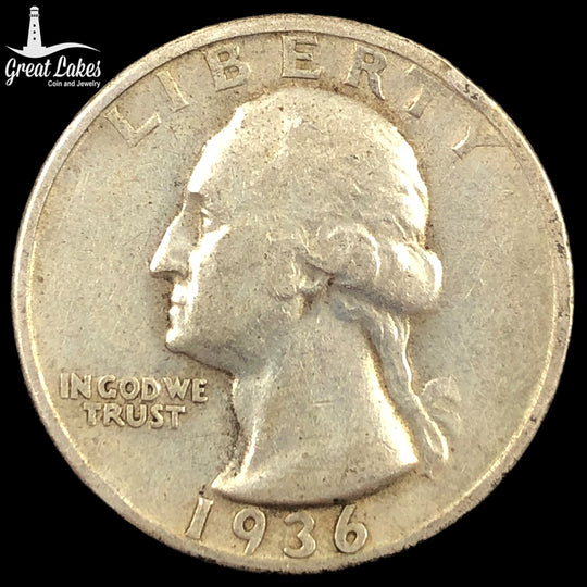 1936-D Washington Quarter (VF)