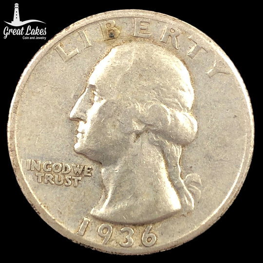 1936-S Washington Quarter (VF)
