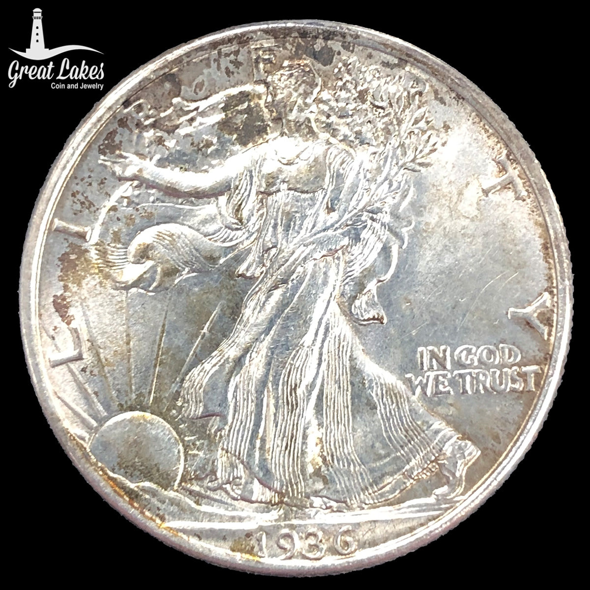 1936 Walking Liberty Half Dollar (AU)