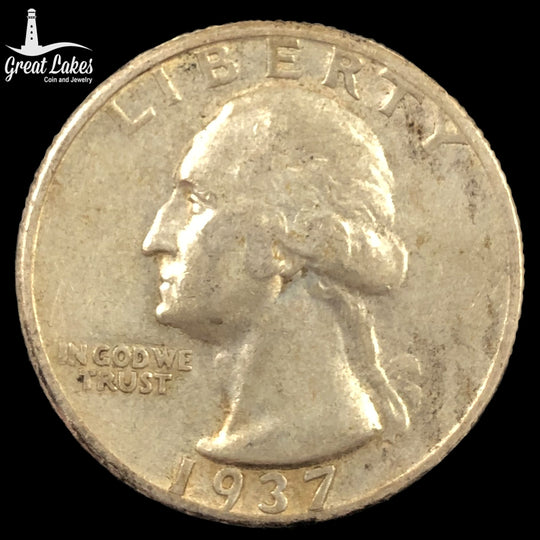 1937-D Washington Quarter (VF)