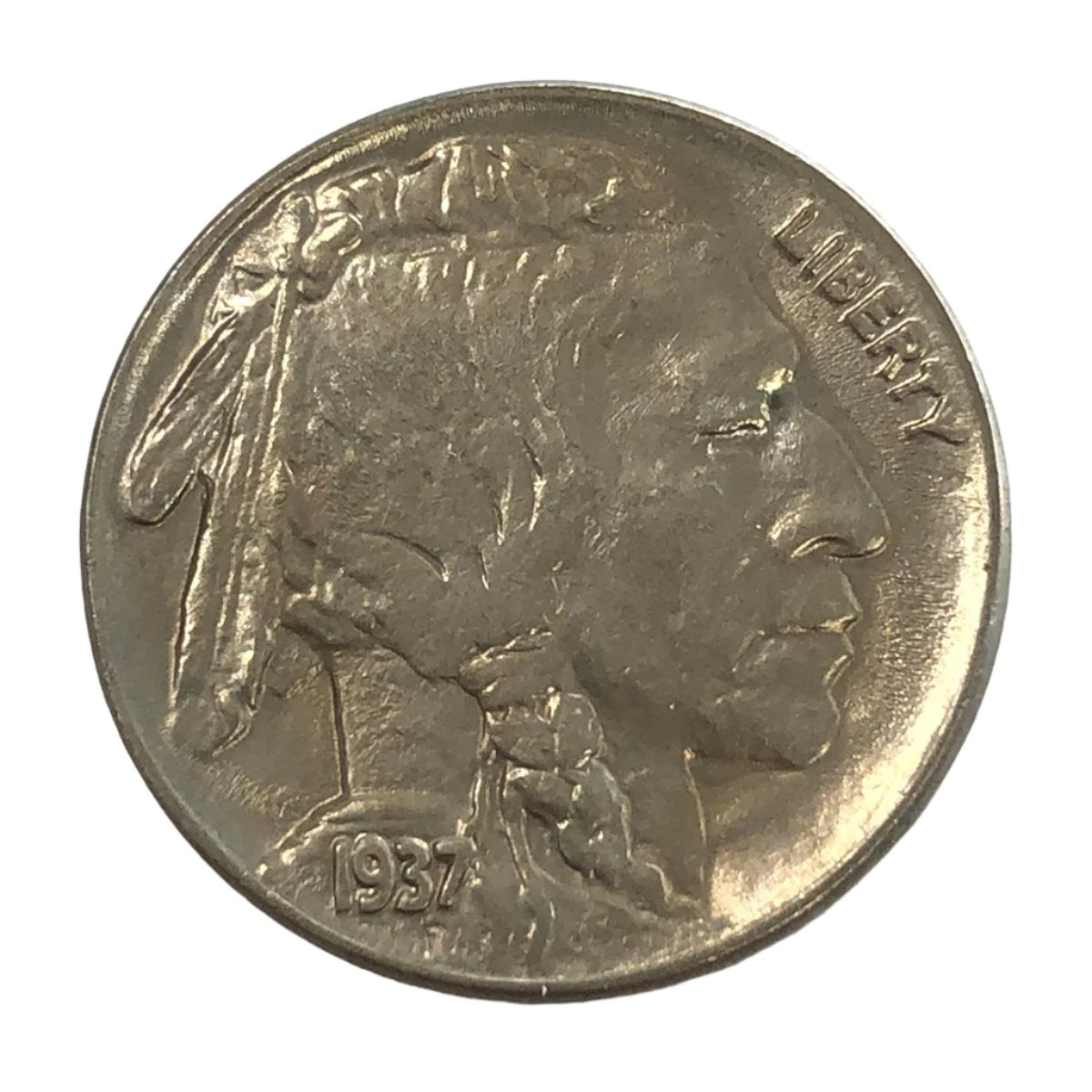 1937 Buffalo Nickel (AU)