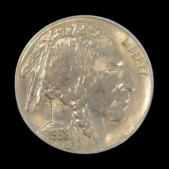 1938-D Buffalo Nickel (AU)