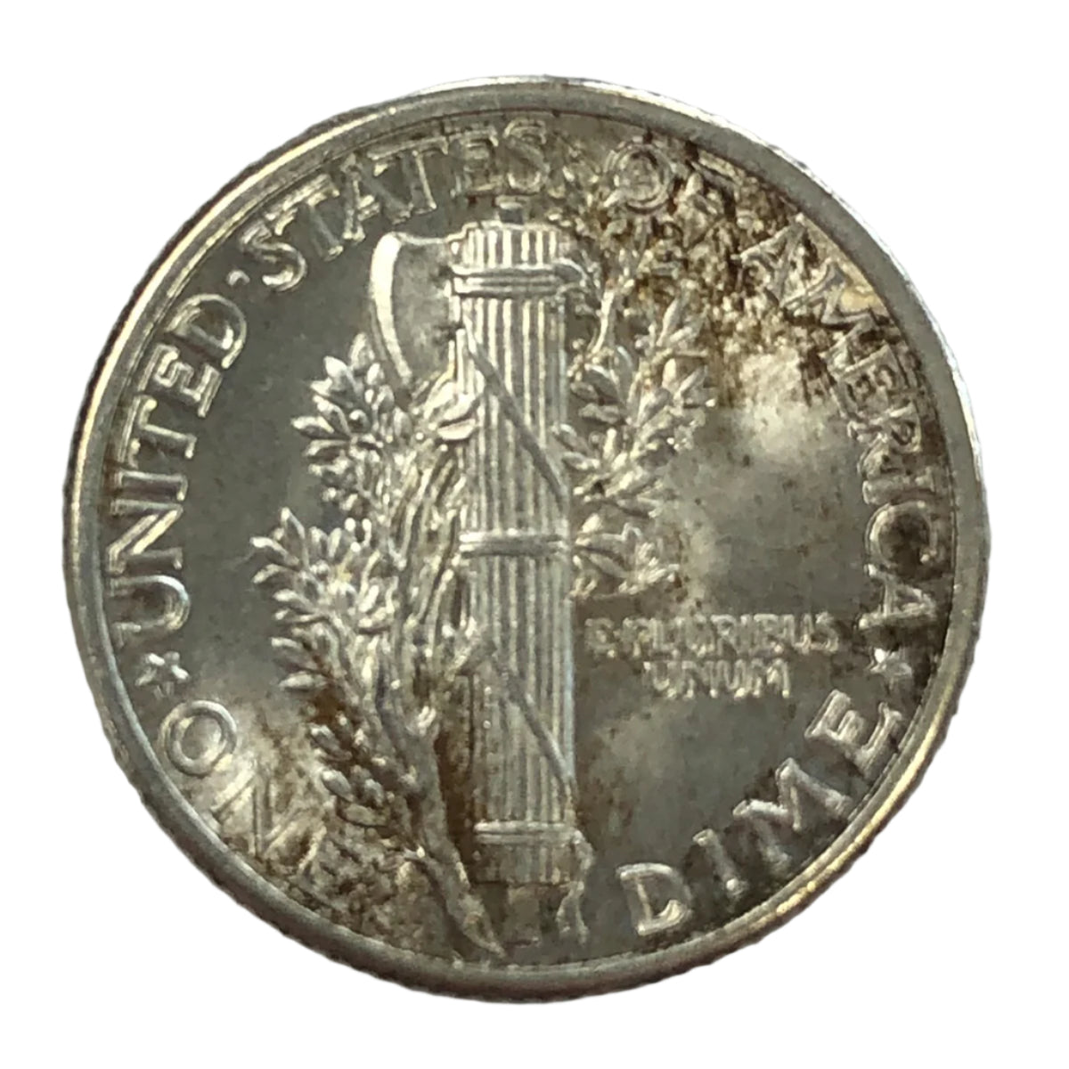 1938 Mercury Head Dime (AU)