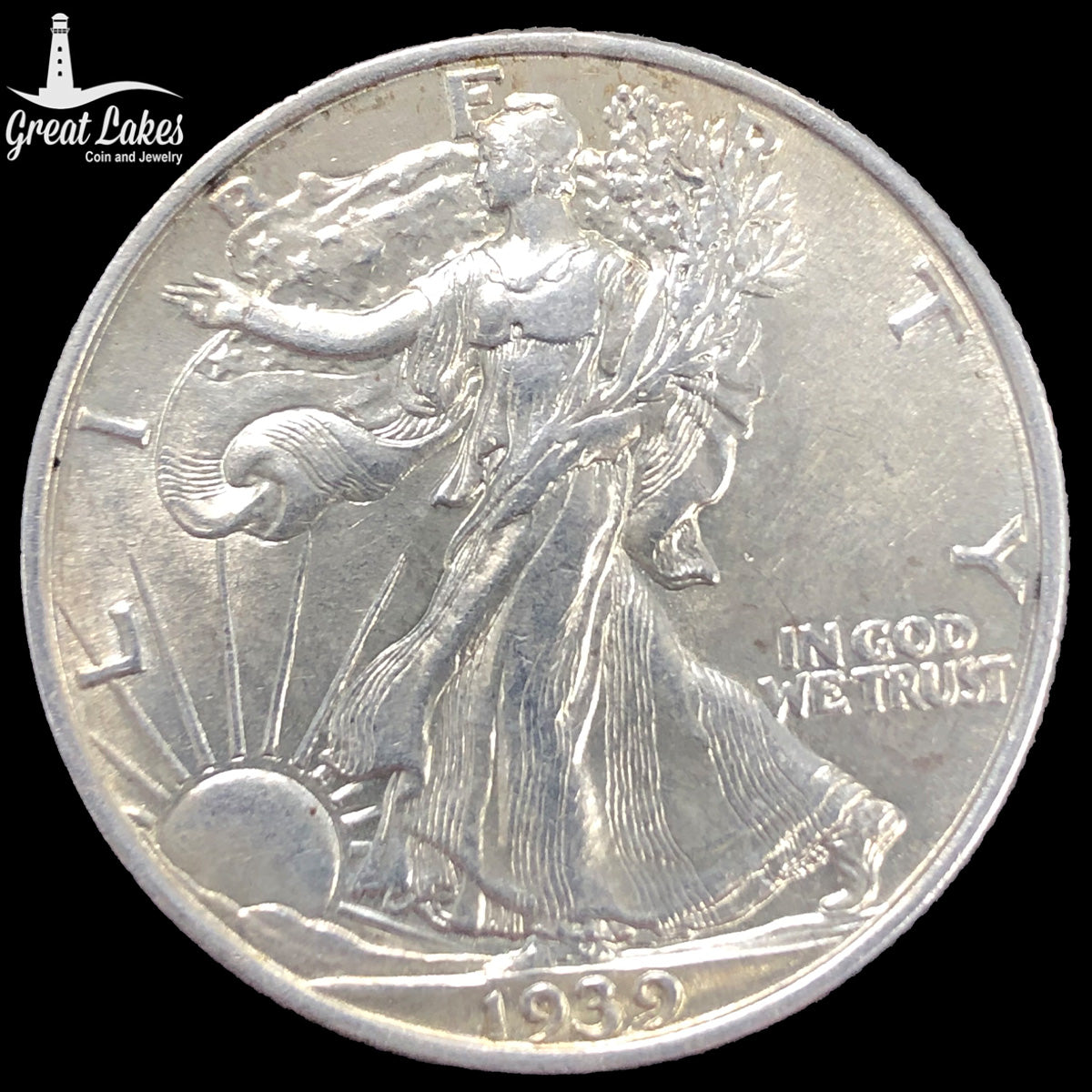 1939 Walking Liberty Half Dollar (AU)