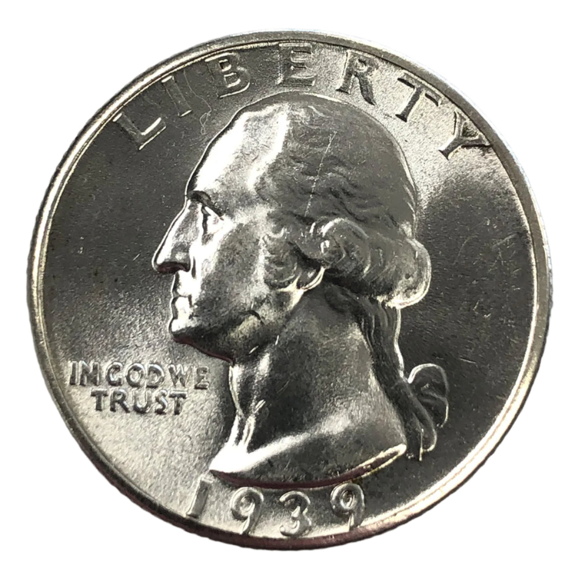 1939 Washington Quarter (AU)