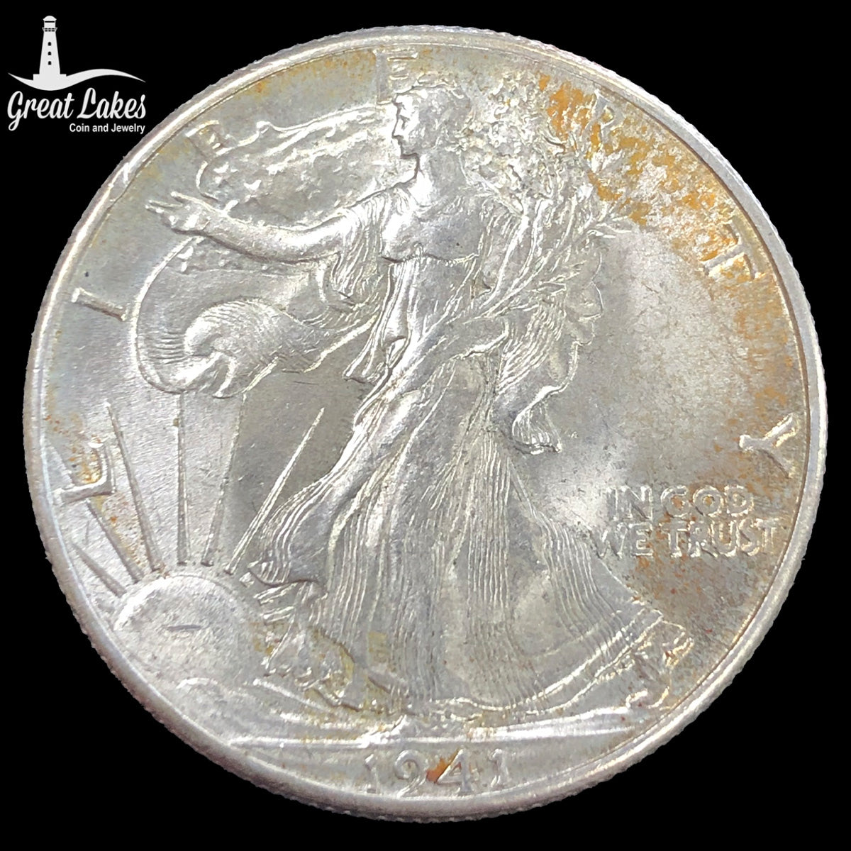 1941 Walking Liberty Half Dollar (AU)