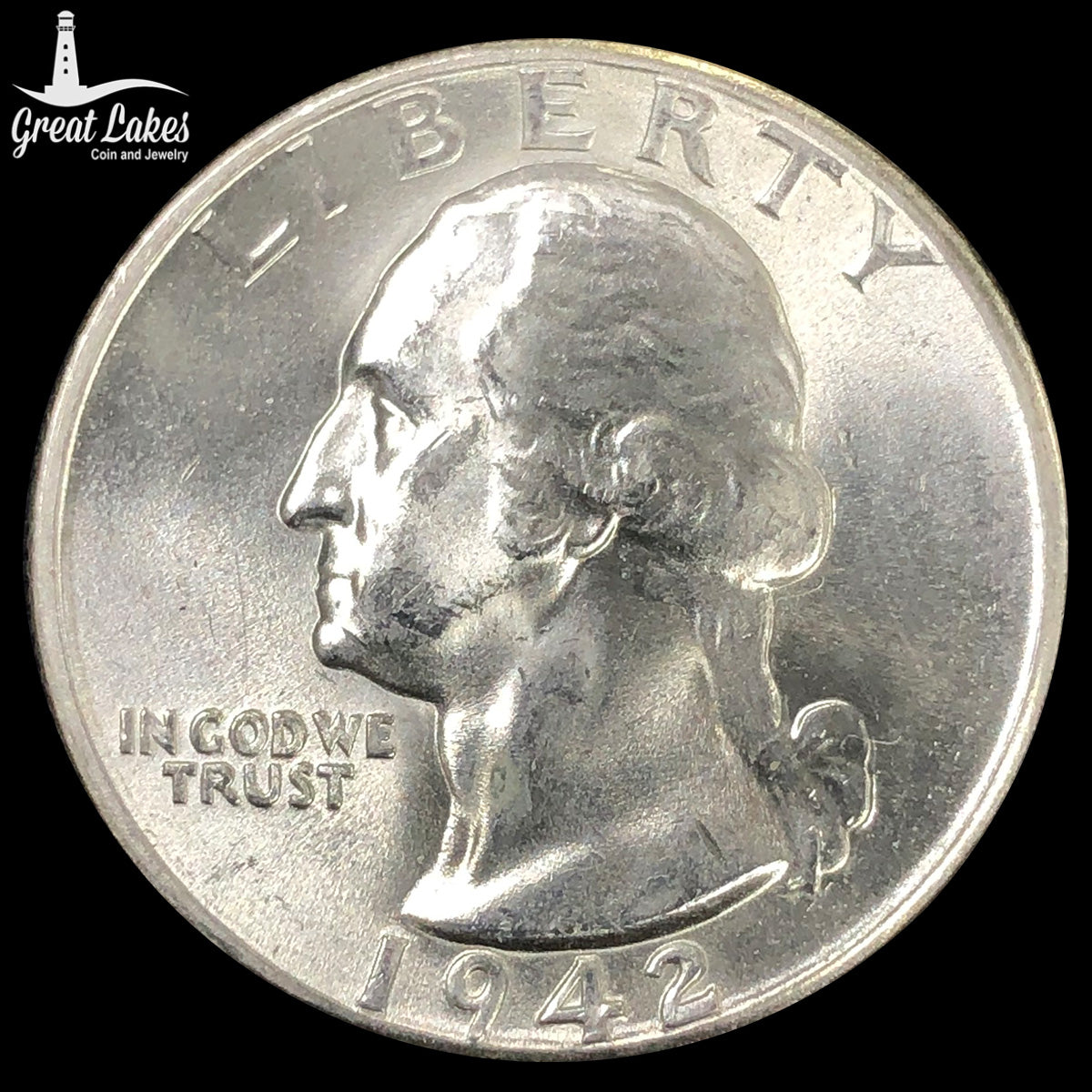 1942-D Washington Quarter (BU)