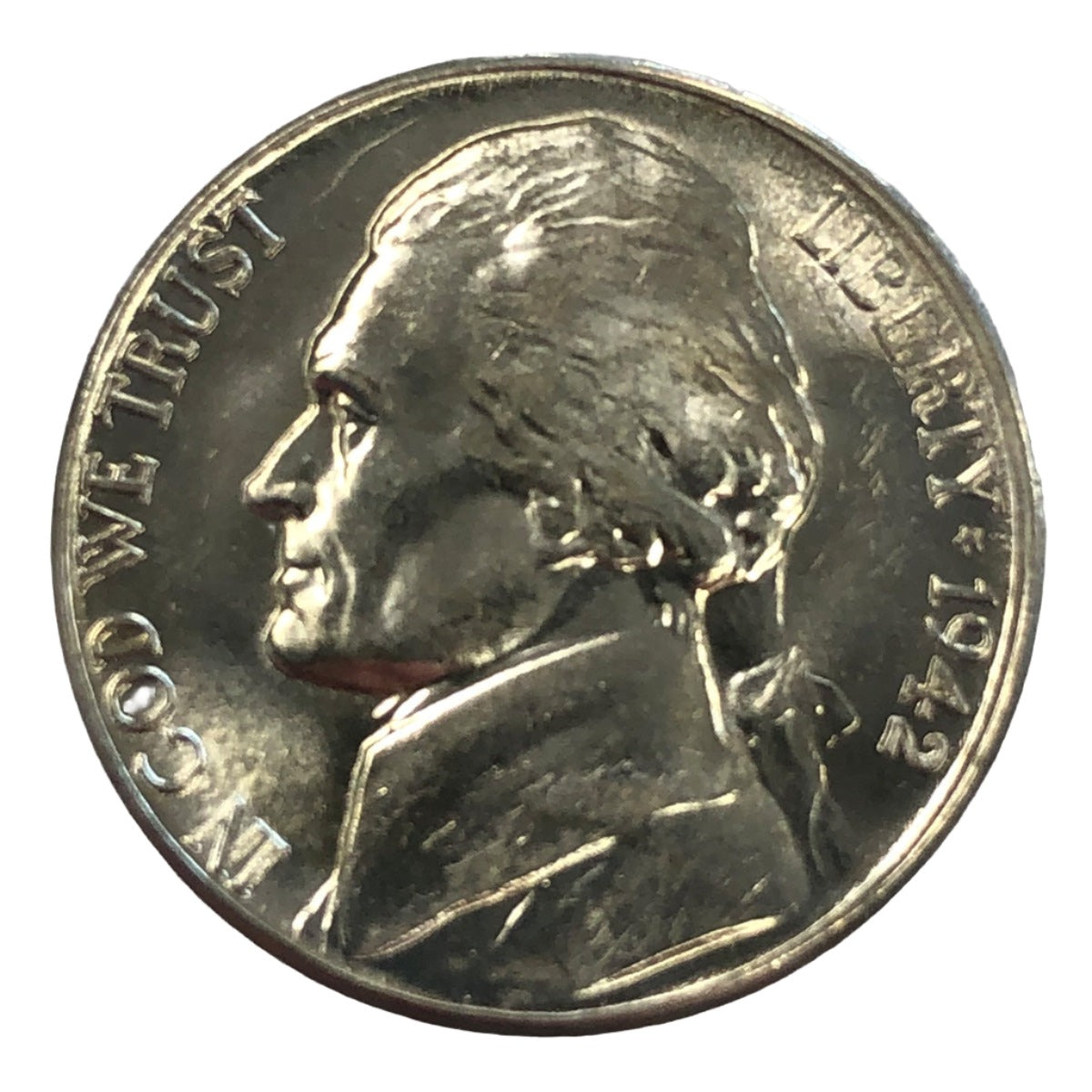 1942-S Jefferson War Nickel (BU)