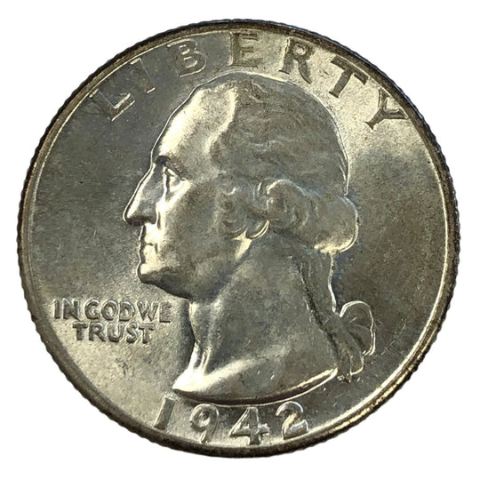 1942 Washington Quarter (BU)