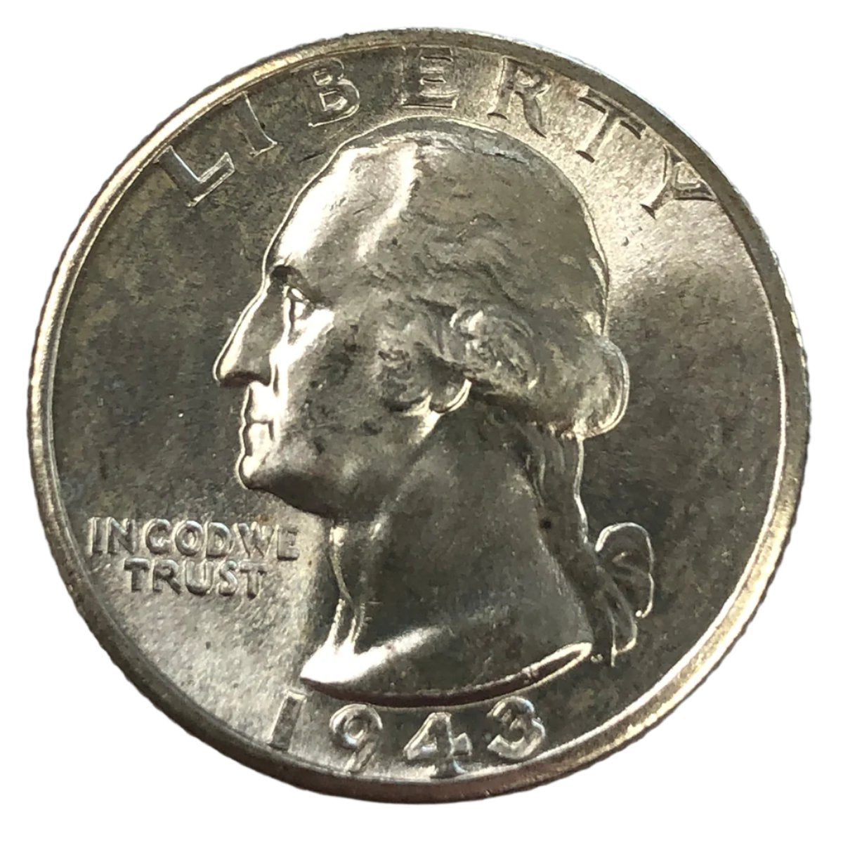 1943-D Washington Quarter (BU)
