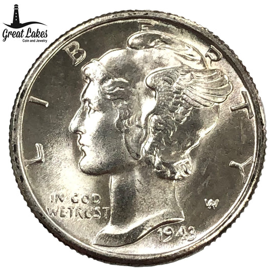 1943-S Mercury Dime (BU)