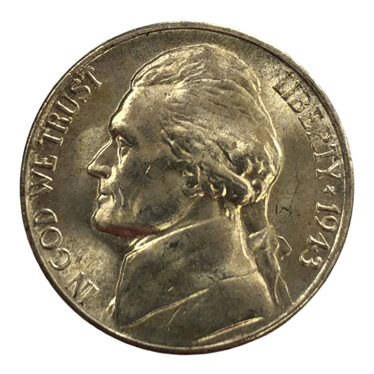 1943-S Jefferson War Nickel (BU)