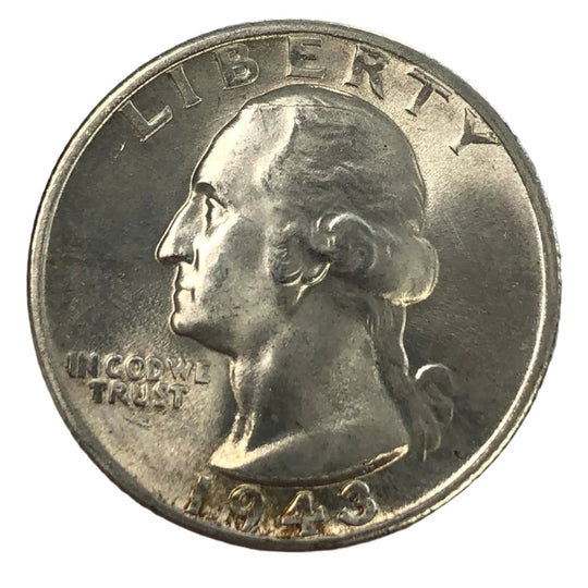 1943-S Washington Quarter (BU)
