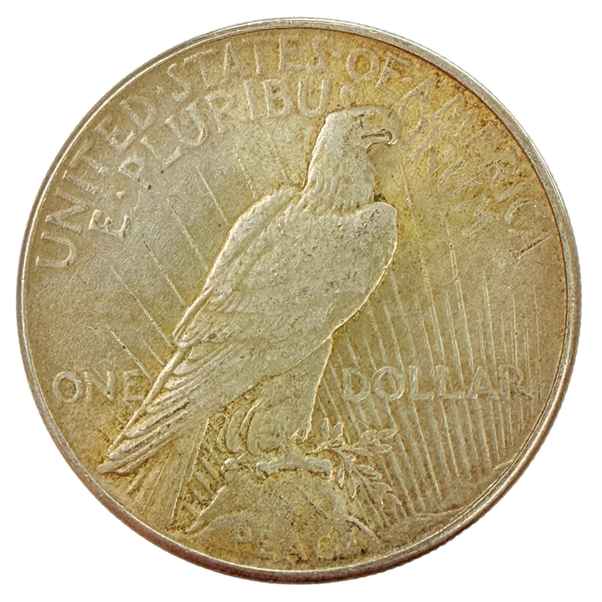1934 Peace Silver Dollar (AU Details)