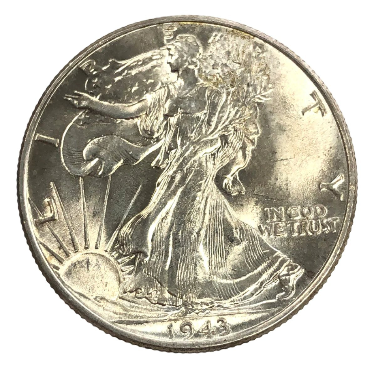 1943 Walking Liberty Half Dollar (BU)